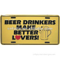 beer metal sign,tin embossed metal signs